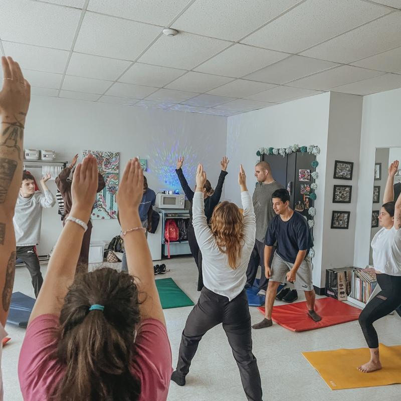 Moment bien-être extérieur 🌷 Festival du printemps